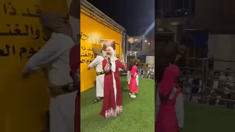 مع اروع جمهور في مهرجان العيد #ماريا_قحطان #محمد_الخولاني