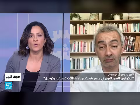 تقرير لهيومن رايتس ووتش عن اعتقال لاجئين سودانيين في مصر