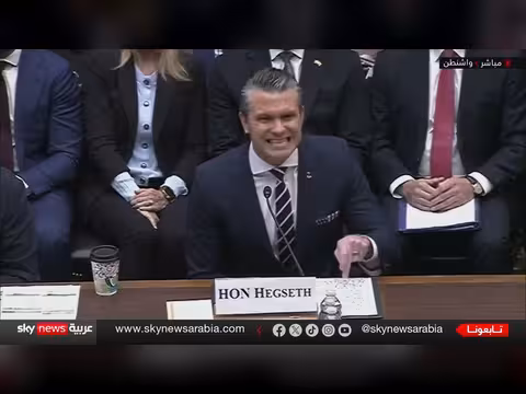 وزير الحرب الأميركي يوجه رسائل حاسمة بشأن إيران