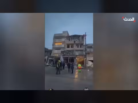 آثار الهجمات على مركز بحوث الدفاع والفضاء في تبريز