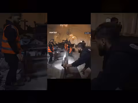 بدء أعمال التنظيف والترميم في كنيسة القديس فيليب بعد الأضرار الإسرائيلية