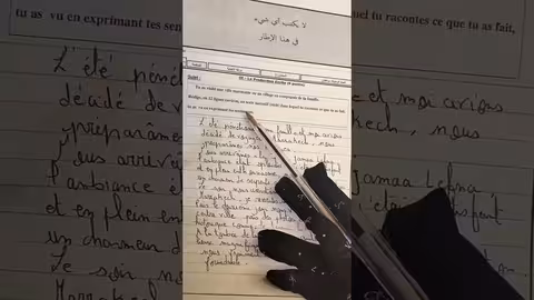 3ème année collège جميع الإنشاءات لي تتكرر كل سنة في الإمتحان la production écrite/ examen régional