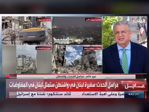 المفاوضات بين إسرائيل ولبنان في واشنطن