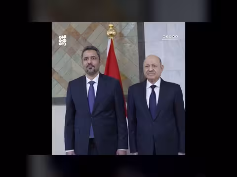 العليمي يوجه بتوحيد القرار الأمني في الضالع وأبين ولحج