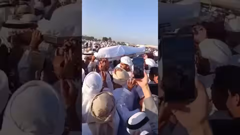 تشييع الرئيس اليمني علي سالم البيض في أبو ظبي