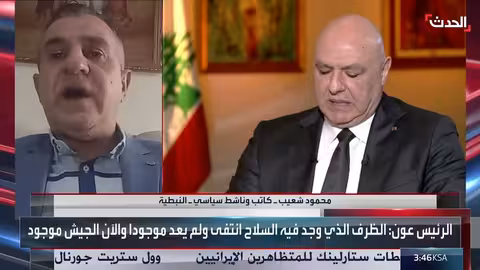 ناشط سياسي: تصريحات عون تحذير لحزب الله