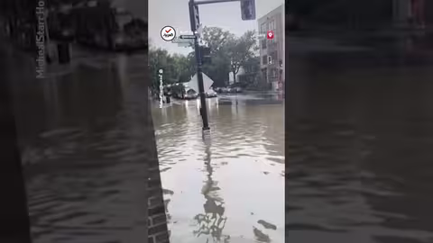 فيضانات في واشنطن بعد أمطار غزيرة