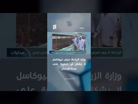 وزارة الزراعة: مرض نيوكاسل لا يهدد صحة الإنسان