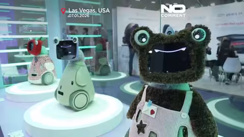 روبوتات تبرز في معرض الإلكترونيات في لاس فيغاس