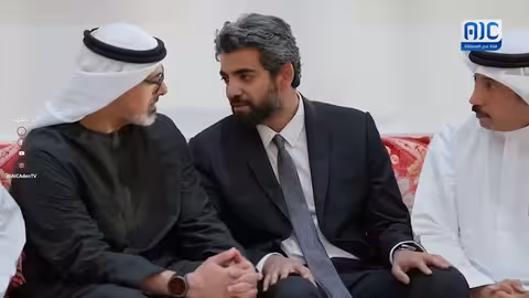 خالد بن محمد يعزّي بوفاة الرئيس البيض