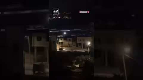 اقتحام مدرعات الجيش الإسرائيلي لبلدة بيت فوريك شرق نابلس