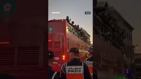 احتفالات شعبية في الرباط لاستقبال منتخب المغرب للشباب