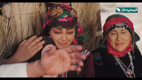 لحظات قاسيه عندما علمت زهراء بموت زوجها دروب_المرجلة2