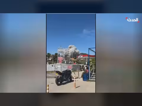 سقوط شظايا صاروخ إيراني على بيت شيمش