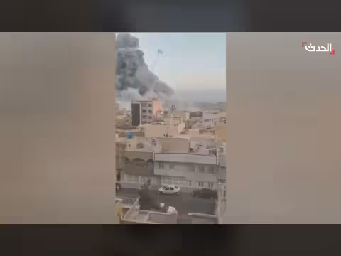 انفجار مبنى الاستخبارات في قم الإيرانية