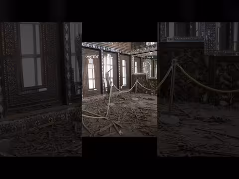 أضرار بقصر غولستان التاريخي في طهران بعد الهجوم الأمريكي - الإسرائيلي