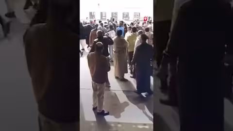 موكب جنازة سيف الإسلام القذافي يصل بني وليد