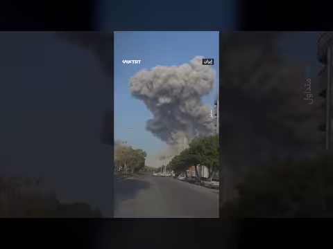 غارات عنيفة تهز طهران: سلسلة هجمات متتالية