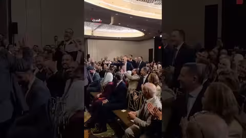 لقاء الرئيس أحمد الشرع بالجالية السورية في أمريكا وسط ترحيب حافل