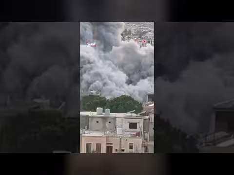 الجيش الإسرائيلي يدمر مقر مؤسسة القرض الحسن في الهرمل اللبنانية