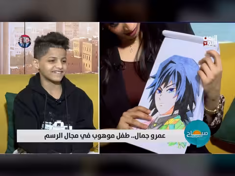 عمر جمال فنان تشكيلي من تعز