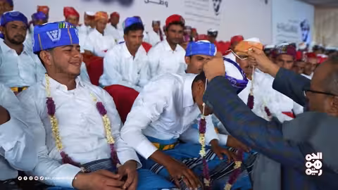 اليمن: عرس جماعي لـ 500 عريس وعروس من الساحل الغربي