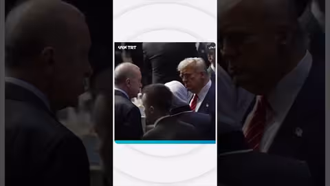 لقاء أردوغان وترمب في لاهاي