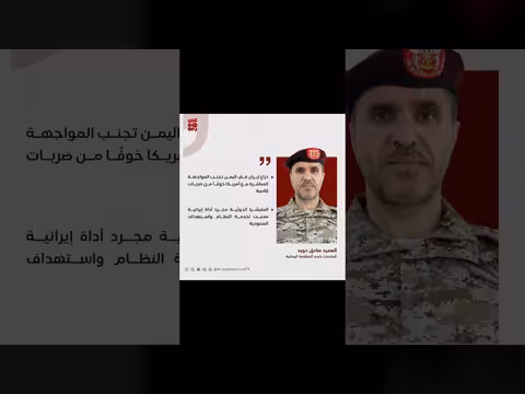 دويد: ذراع إيران في اليمن يتجنب المواجهة المباشرة مع أمريكا خوفًا من الضربات