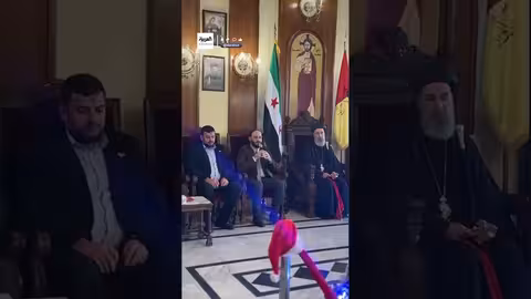 محافظ حلب يزور كنائس المدينة لتهنئة المسيحيين بعيد الميلاد