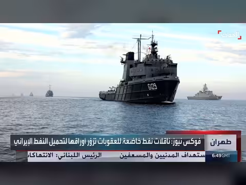 ناقلات تتهرب من العقوبات لتحميل النفط الإيراني