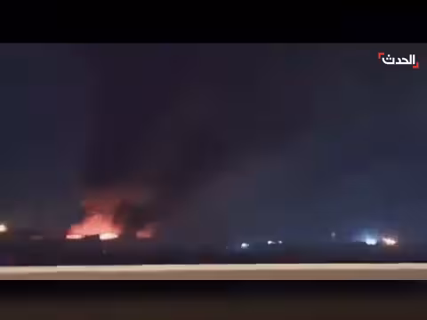 استهداف محيط المنطقة الاقتصادية في بوشهر بضربات صاروخية