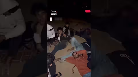 انتظار المساعدات: مئات الفلسطينيين في ليلة العيد