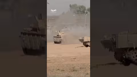 حشد دبابات إسرائيلية على حدود غزة قبل اجتماع حكومي