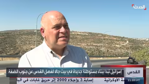 توسع مستوطنات إسرائيل في الضفة الغربية وتهديد قيام دولة فلسطينية