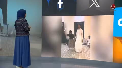 رقصة برع لطفلة مع والدها تشعل الجدل