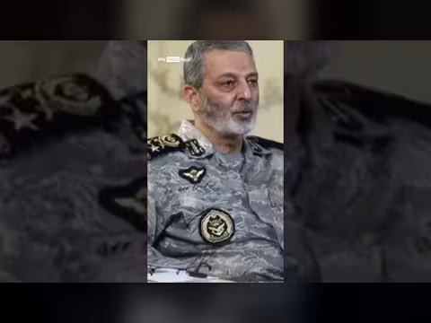 مقتل رئيس هيئة الأركان الإيرانية عبد الرحيم الموسوي