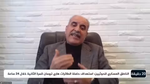 الخبير العسكري محمد المقابلة: العمق الإيراني هو الهدف القادم بعد هجوم اليمن