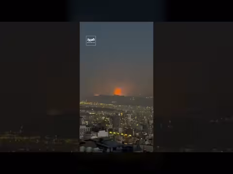 إيران: انفجارات تستهدف مخزن وقود طائرات في مطار مهرآباد بطهران