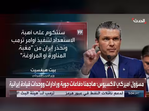 تهديدات أميركية بتصعيد عسكري ضد إيران