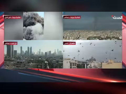 إسرائيل تستهدف إيران ولبنان ردًا على هجمات صاروخية