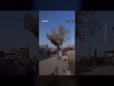 مسيرات الاحتلال تطلق النيران على خيام النازحين