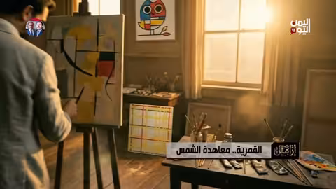 تشابه فني: لوحات موندريان والقمرية اليمنية