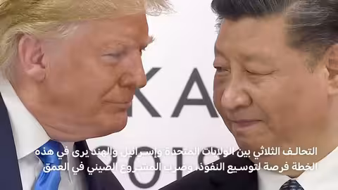 خطة تجارية إقليمية: تقرير يكشف عن مشروع أمريكي إسرائيلي هندي