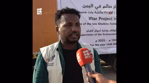 مبادرة إماراتية تؤمِّن 3500 وجبة إفطار في عدن ولحج