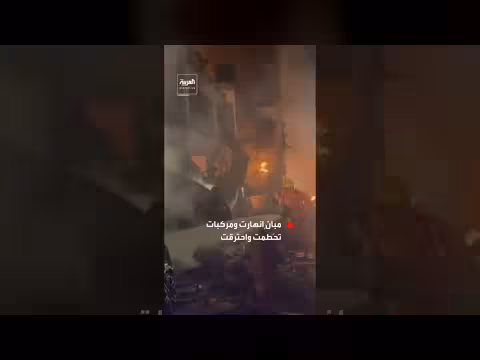 هجوم صاروخي إيراني يتسبب في دمار واسع بتل أبيب