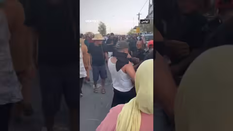احتجاجات في قابس بتونس بسبب تسرب غاز سام