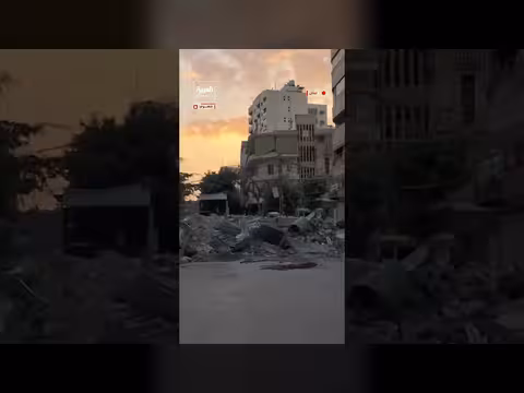 دمار كبير في الضاحية الجنوبية لبيروت