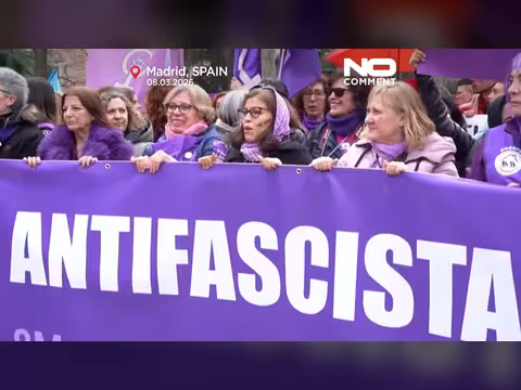 تظاهرات في باريس ومدريد باليوم العالمي للمرأة