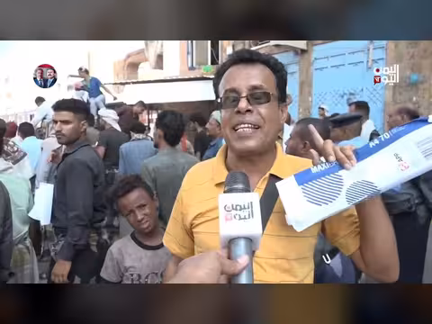 تعز تعاني من أزمة الغاز