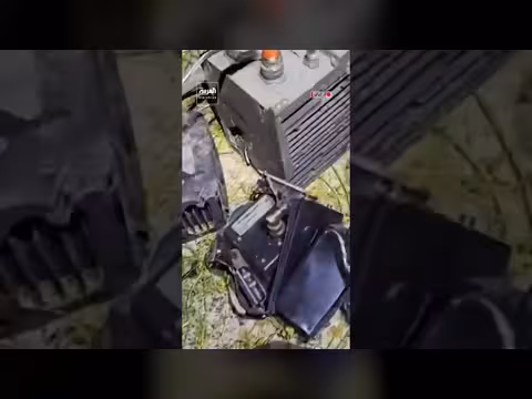 إيران تنشر لقطات لبقايا طائرة أمريكية أسقطتها